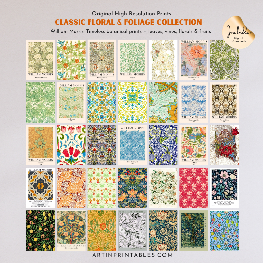 The Ultimate William Morris Bundle - Classic & Dark Editions