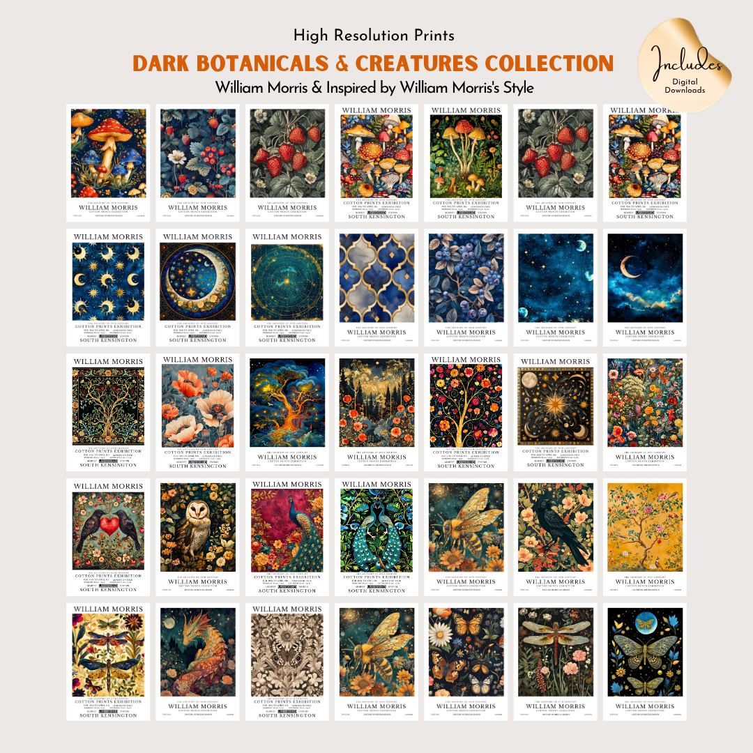 The Ultimate William Morris Bundle - Classic & Dark Editions