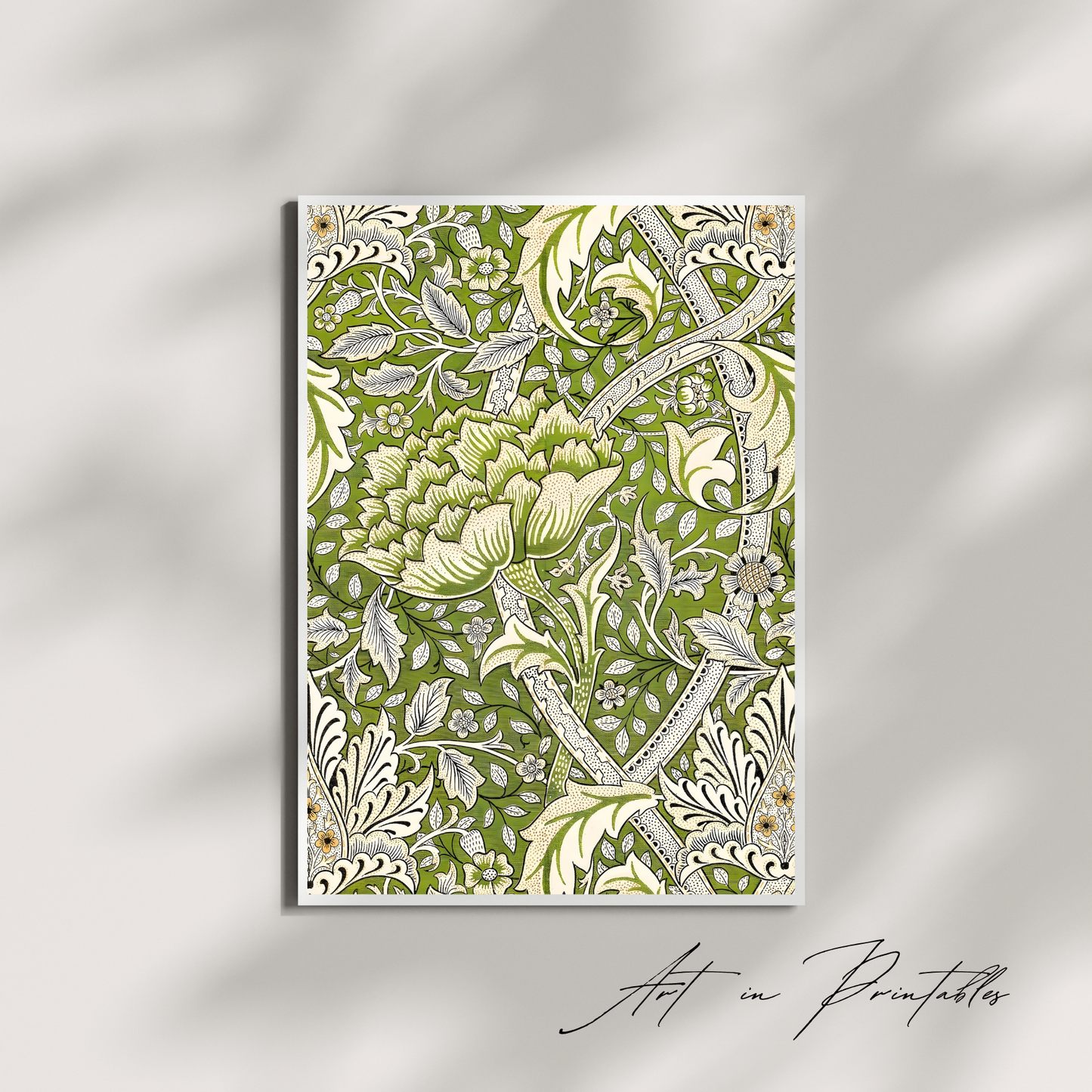 William Morris Printable Art Collection Classic Floral