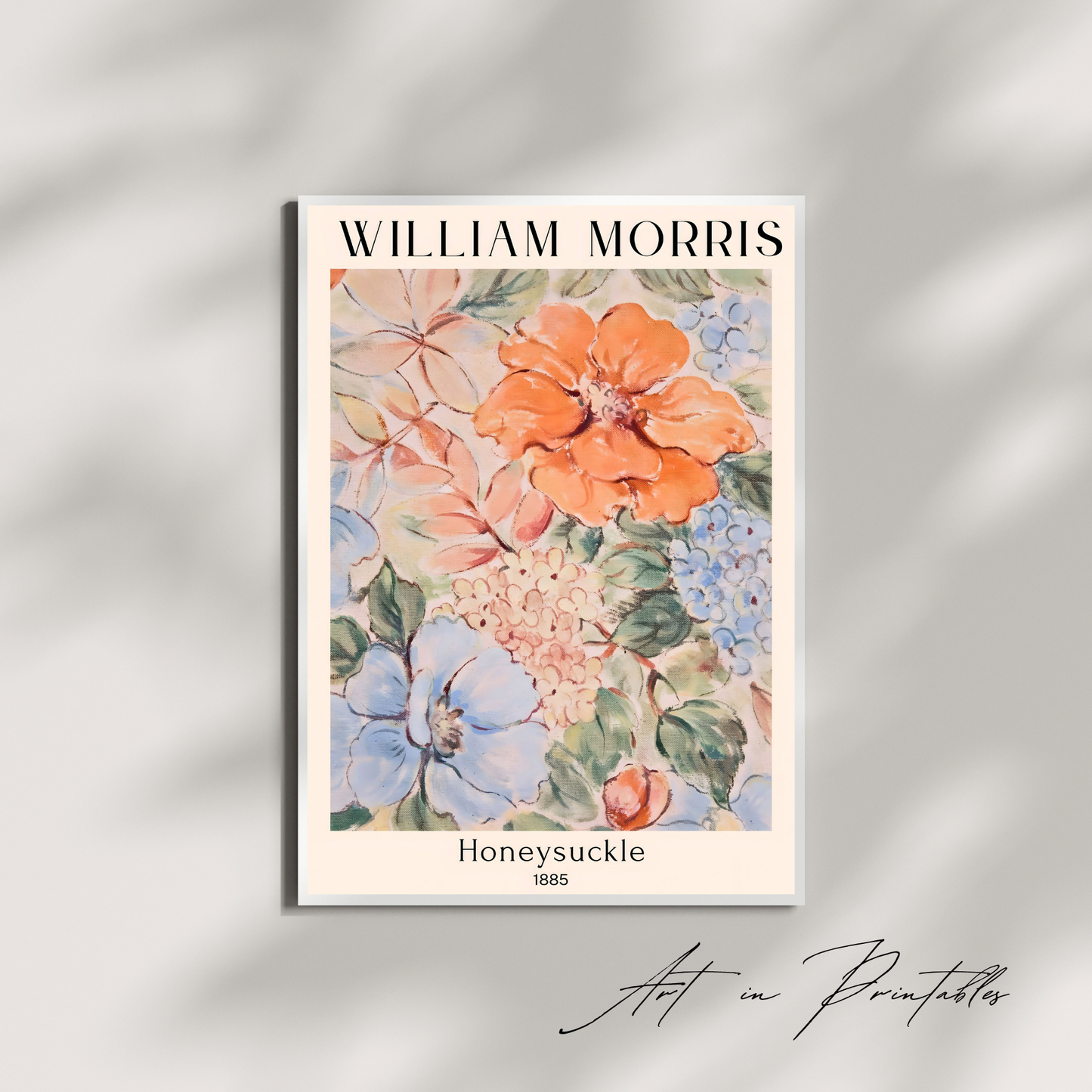 William Morris Printable Art Collection Classic Floral